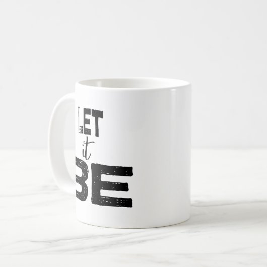Lass: Typografie-Zitat Kaffeetasse (Vorderseite Links)