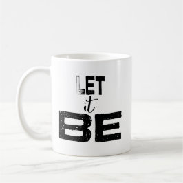 Lass: Typografie-Zitat Kaffeetasse