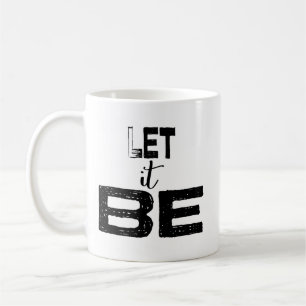 Lass: Typografie-Zitat Kaffeetasse