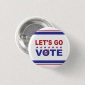 Lass uns abstimmen button (Vorne & Hinten)