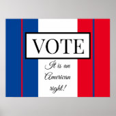 Lass uns abstimmen poster (Vorne)