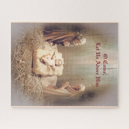 Lass uns Adore Him Jigsaw Puzzle (Horizontal)