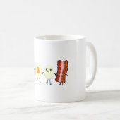 Lass uns alle zum Frühstück gehen Kaffeetasse (VorderseiteRechts)