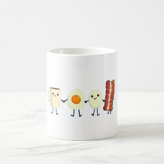 Lass uns alle zum Frühstück gehen Kaffeetasse