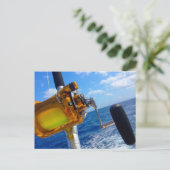 Lass uns angeln gehen postkarte (Stehend Vorderseite)