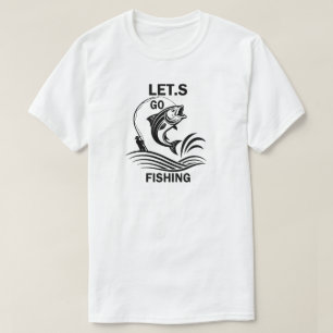 Lass uns Angelsport Vintage Grafik T-Shirt