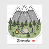 Lass uns aufklebern gehen aufkleber (Blatt)