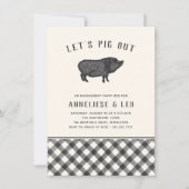 Lass uns ausgehen | SOMMER-GRILLEN Einladung (Vorderseite)