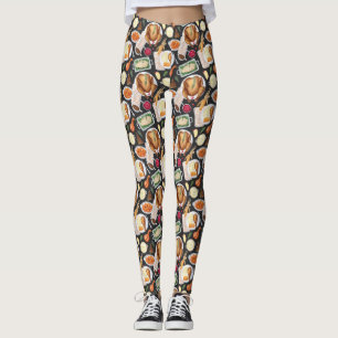 Lass uns ausgestopfte Erntedank-Stretchy-Pants bek Leggings