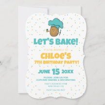 Lass uns backen! Kid backt Party