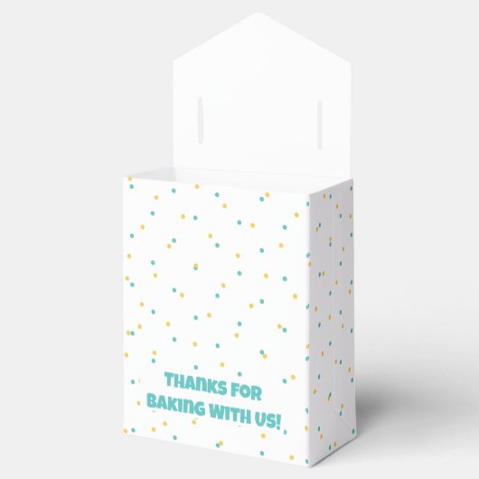 Lass uns backen! Kid backt Party Geschenkschachtel (Geöffnet)