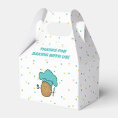 Lass uns backen! Kid backt Party Geschenkschachtel (Vorderseite)