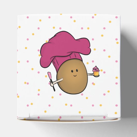 Lass uns backen! Kid backt Party Geschenkschachtel (Oben)