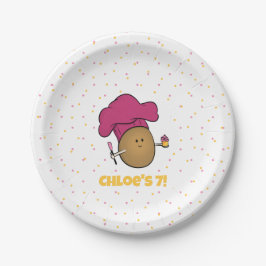 Lass uns backen! Kid backt Party Pappteller