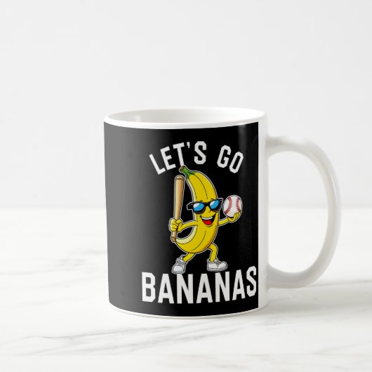 Lass uns Banane langärmlig gehen Kaffeetasse (Rechts)