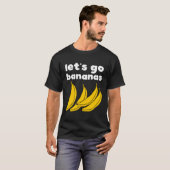 Lass uns Bananen-T - Shirt gehen (Vorne ganz)