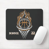 Lass uns Basketball spielen Mousepad (Mit Mouse)