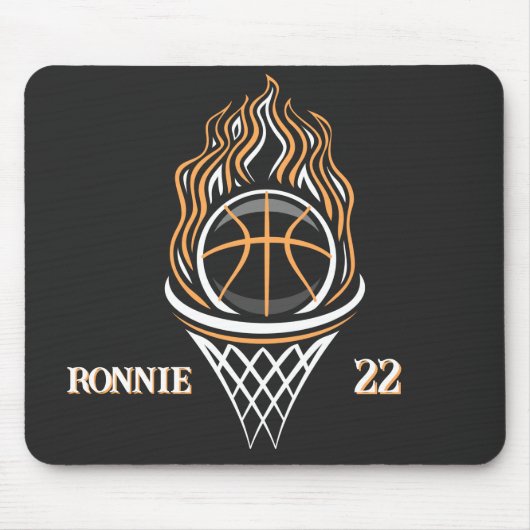 Lass uns Basketball spielen Mousepad (Vorne)
