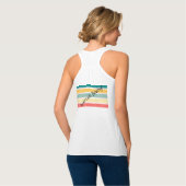 Lass uns Beachy holen! T - Shirt-Tank Tank Top (Rückseite Vollansicht)