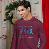 Lass uns Blauer dieses November Diabetes-Bewusstse Sweatshirt