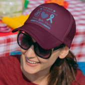 Lass uns Blauer dieses November Diabetes-Bewusstse Truckerkappe