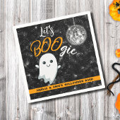 Lass uns BOOgie Disco Halloween Serviette