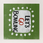 Lass uns Bowling Jigsaw Puzzle gehen (Horizontal)