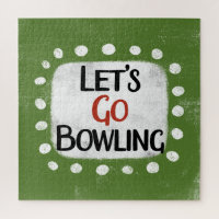 Lass uns Bowling Jigsaw Puzzle gehen
