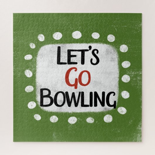 Lass uns Bowling Jigsaw Puzzle gehen (Vertikal)