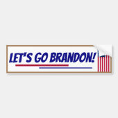 Lass uns Brandon Autoaufkleber gehen (Vorne)