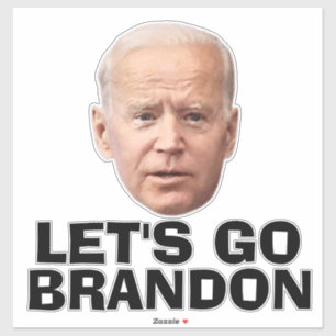 LASS UNS BRANDON BIDEN DIE CUT STYLE DECAL STICKER