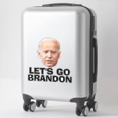 LASS UNS BRANDON BIDEN DIE CUT STYLE DECAL STICKER (Koffer)