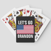 LASS UNS BRANDON FLAG PLAYING CARDS GEHEN SPIELKARTEN (Rückseite)
