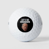 LASS UNS BRANDON GEHEN! BIDEN GOLF BALLS GOLFBALL (Vorderseite)