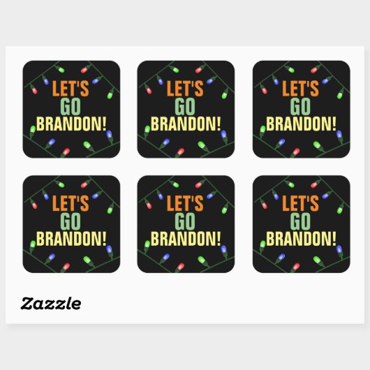 LASS UNS BRANDON GEHEN! CHRISTMAS Stickers (Blatt)