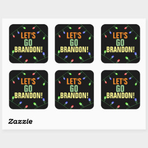 LASS UNS BRANDON GEHEN! CHRISTMAS Stickers