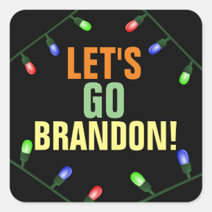 LASS UNS BRANDON GEHEN! CHRISTMAS Stickers