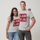 Lass uns Brandon gehen! F**k Joe Biden LGB FJB T-Shirt (Unisex)