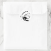 LASS UNS BRANDON GEHEN! FUNNY STICKERS (Tasche)
