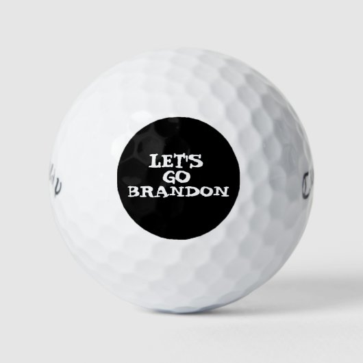 LASS UNS BRANDON GEHEN! Golfbälle (Vorderseite)