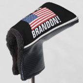 LASS UNS BRANDON GEHEN! GOLFKOPFDECKE GOLF HEADCOVER (3/4 Vorderseite)