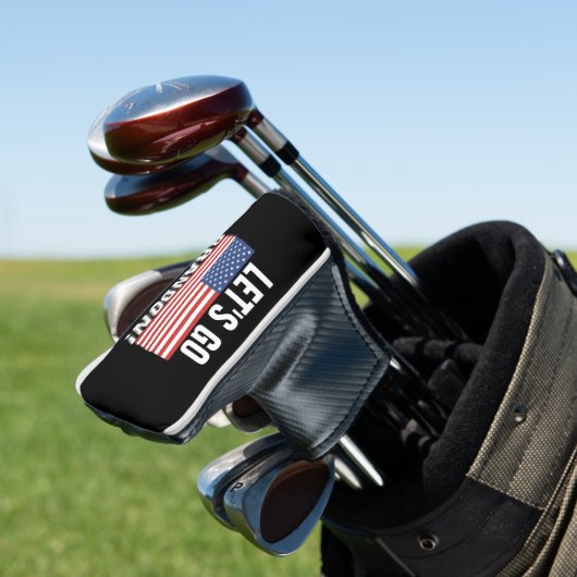 LASS UNS BRANDON GEHEN! GOLFKOPFDECKE GOLF HEADCOVER (In Situ)