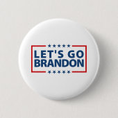Lass uns Brandon gehen, Joe Biden Button (Vorderseite)