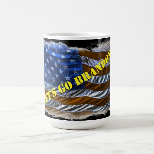 Lass uns Brandon gehen! Kaffeetasse (Mittel)