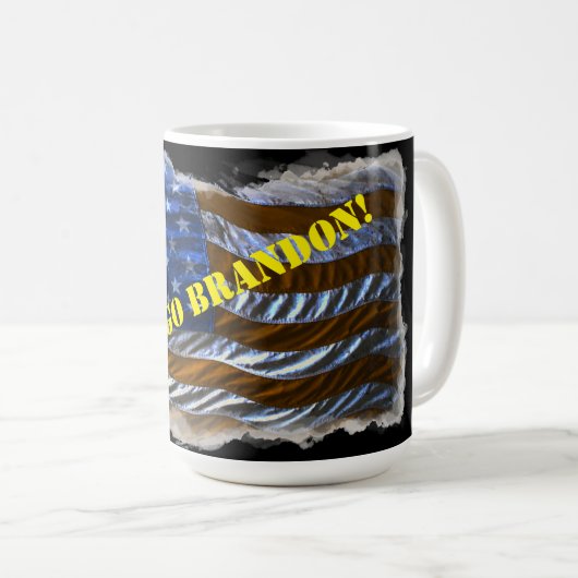 Lass uns Brandon gehen! Kaffeetasse (VorderseiteRechts)