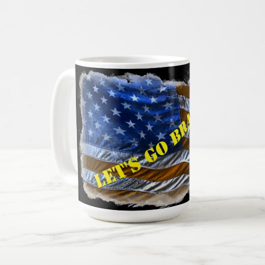 Lass uns Brandon gehen! Kaffeetasse (Vorderseite Links)