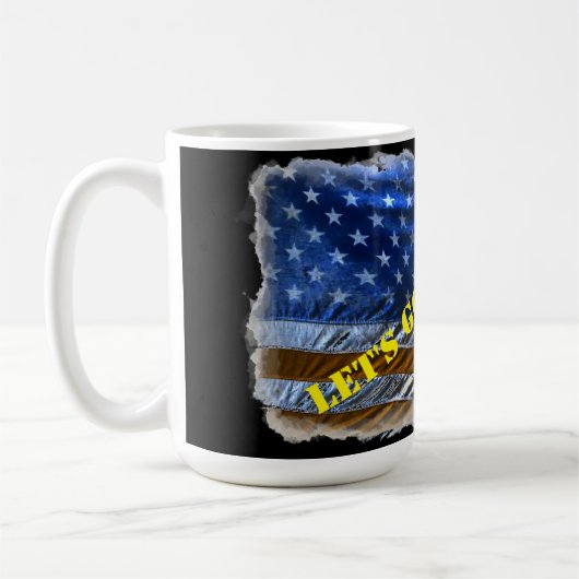 Lass uns Brandon gehen! Kaffeetasse (Links)