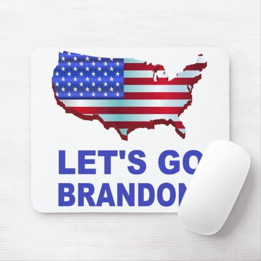Lass uns Brandon gehen! Mousepad (Mit Mouse)