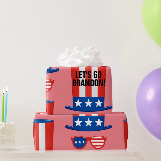 LASS UNS BRANDON GEHEN! PAPIER GESCHENKPAPIER (Partygeschenke)