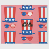 LASS UNS BRANDON GEHEN! PAPIER GESCHENKPAPIER (Flach)